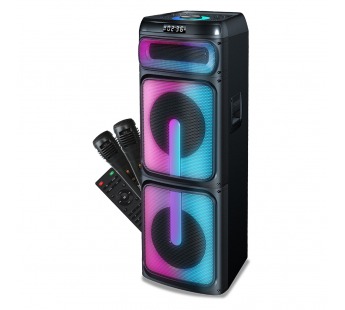 Колонка портативная Smartbuy ARTEMIS, 200 Вт, напольная, Bleutooth, USB, MicroSD, FM, 2 мик, ролики (SBS-5750)(1/1)#2120482