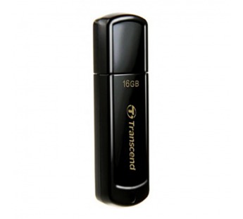 USB  16GB  Transcend  JetFlash 350  чёрный#2116500