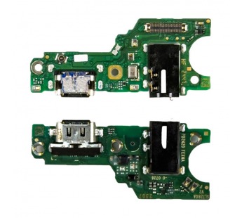 Шлейф для Vivo Y19s (V2419) плата на системный разъем/разъем гарнитуры/микрофон - Премиум#2119588