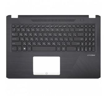 Топ-панель для Asus M570DD черная без подсветки#2117614