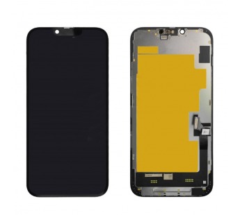 Дисплей для iPhone 14 Plus + тачскрин черный с рамкой (JCID SOFT OLED) привязка без ошибки#2119453