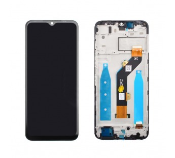 Дисплей для Infinix Hot 12 Pro в рамке + тачскрин (черный) (100% LCD)#2119457