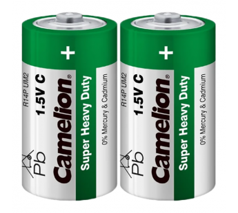 Батарейка Camelion Super R14 C Shrink 2 Heavy Duty 1.5V (2/12/288)#2117532