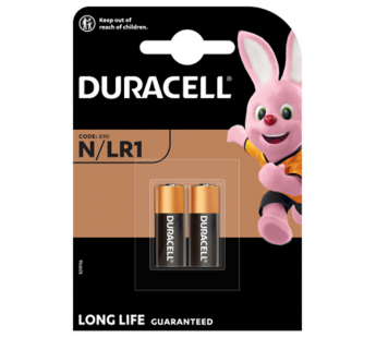 Батарейка Duracell LR1 N BL2 1.5V (2/20)#2117516