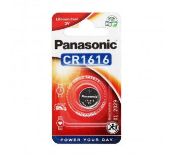 Батарейка Panasonic Power Cells CR1616 BL1 Lithium 3V CN (Китай)#2117529