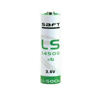 Батарейка Saft 14500 AA bulk Li-SOCl2 3.6V Китай (1/600)#2117488
