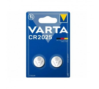 Батарейка Varta ELECTRONICS CR2025 BL2 Lithium 3V (6025) (2/20/200)#2117473