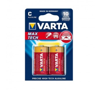 Батарейка Varta LONGLIFE MAX POWER (MAX TECH) LR14 C BL2 Alkaline 1.5V (4714) (2/20/200)#2117465
