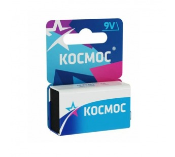 Батарейка Космос Крона 6F22 BL1 Zinc Carbon 9V (1/10/240)#2117458