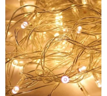 Гирлянда Космос 80LED 8.8м лампочки нить 8 режимов белый (1/50)#2117416