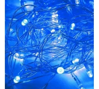 Гирлянда Космос 80LED 8.8м лампочки нить 8 режимов синий (1/50)#2117407
