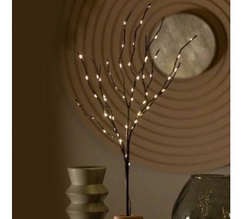 Гирлянда Космос Ветвь имитация 54LED 60см черный (1/30)#2117401