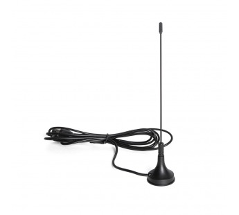 Антенна  комнатная ДМВ для DVB-T2 Эфир SE-620 23дБ, магнитное основание, кабель 2м.#2124562