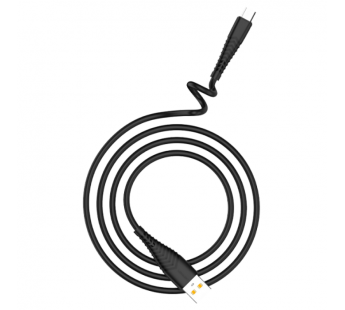 Кабель GFPower 19M USB (m)-microUSB (m) 1м 2.4A силикон черный (1/120/480)#2117676