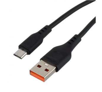 Кабель GoPower GP01M-2M USB (m)-microUSB (m) 2м 2.1A черный (1/200/800)#2117667