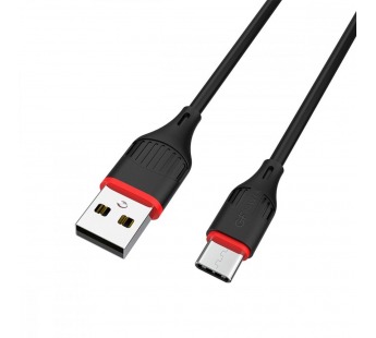 Кабель GFPower 17T USB (m)-Type-C (m) 1м 2.4A ПВХ черный (1/648)#2122139