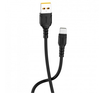 Кабель GFPower F08T USB (m)-Type-C (m) 1м 3.6A ПВХ черный (1/120/480)#2122138