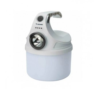 Фонарь кемпинговый походный Космос 614Lit 10WSMDLED+2WLED от аккум IP54 4 режима белый (1/20/80)#2117686