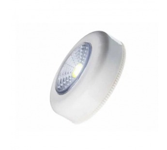 Фонарь подсветка Космос 305B 1WCOBLED от батареек 3хААА IP42 1 режим белый (1/12/96)#2117684