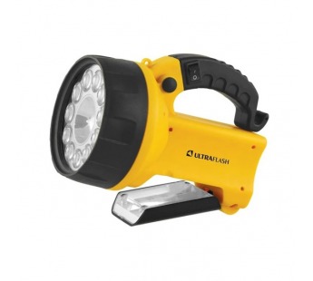 Фонарь туристический Ultraflash UF3753LED 10W 11LED от аккумулятора IP22 3 режима желтый (1/20)#2117652