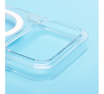 Чехол-накладка - PC Clear Case SafeMag для "Apple iPhone 17 Pro" (transparent) (240603)#2129937