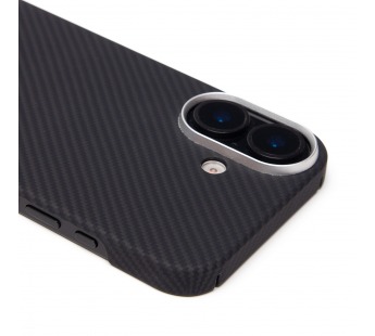 Чехол-накладка Cellis SM009 POSH KEVLAR для "Apple iPhone 17" (black) (241566)#2119871