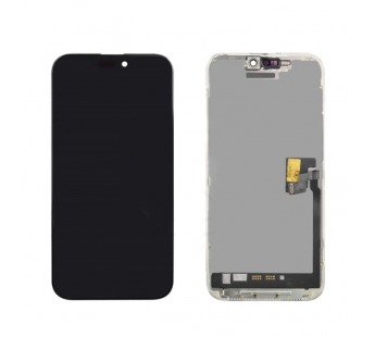 Дисплей для iPhone 16 Pro Max + тачскрин черный с рамкой 100% (с разбора)#2142396