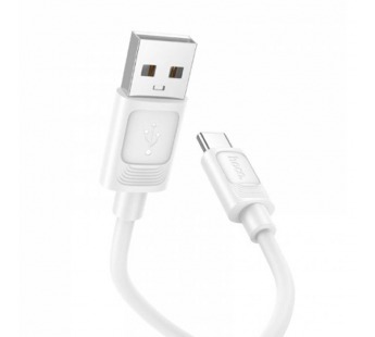 Кабель USB - TypeC HOCO X122 Silicone (белый) 1м#2118081