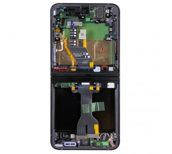 Дисплей для Samsung Galaxy Z Flip7 FE (F761B) модуль внутренний 6.7" Черный - OR (SP)#2142400