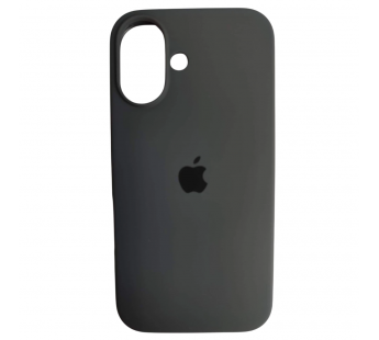Чехол силиконовый Silicone Case ORG iPhone 16 графит (25)#2118387