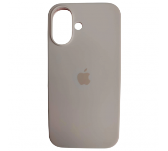 Чехол силиконовый Silicone Case ORG iPhone 16 пудра (02)#2118385