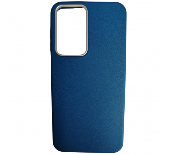 Чехол пластиковый Samsung A17/A26 ЭкоКожа с оободком синий#2118458