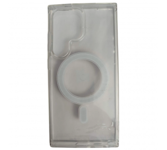 Чехол силиконовый Samsung S24 Ultra Magsafe Clear Case прозрачный#2118450