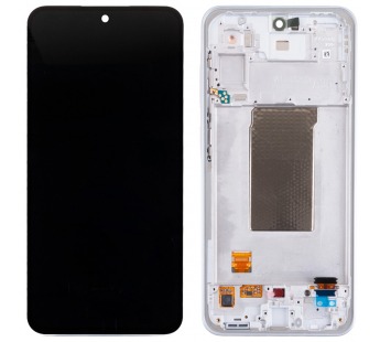 Дисплей для Samsung Galaxy A36 5G (A366B) модуль с рамкой Белый - OR (SP)#2128337