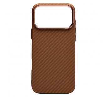 Чехол-накладка - MosBros (PC)  для "Apple iPhone 17 Pro Max" (J298) (brown) (242440)#2120021
