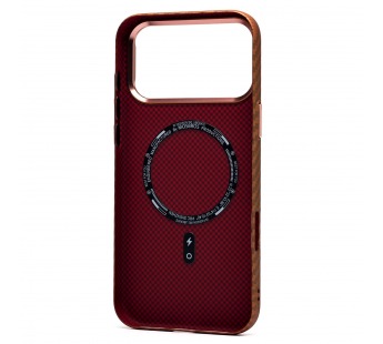 Чехол-накладка - MosBros (PC)  для "Apple iPhone 17 Pro Max" (J298) (brown) (242440)#2120023