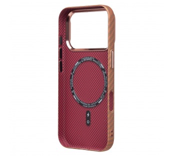 Чехол-накладка - MosBros (PC)  для "Apple iPhone 17 Pro" (J298) (brown) (242435)#2120027