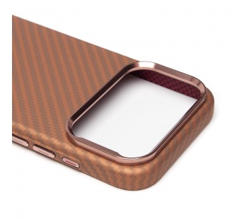 Чехол-накладка - MosBros (PC)  для "Apple iPhone 17 Pro" (J298) (brown) (242435)#2120028