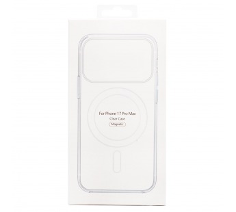 Чехол-накладка - SM006 SafeMag для "Apple iPhone 17 Pro Max" (прозрачный) (240905)#2120162