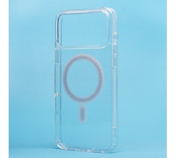 Чехол-накладка - SM006 SafeMag для "Apple iPhone 17 Pro Max" (прозрачный) (240905)#2130427