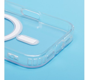 Чехол-накладка - SM006 SafeMag для "Apple iPhone 17 Pro" (прозрачный) (240904)#2130421