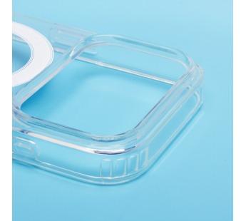 Чехол-накладка - SM006 SafeMag для "Apple iPhone 17 Pro" (прозрачный) (240904)#2130422