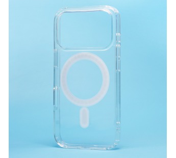 Чехол-накладка - SM006 SafeMag для "Apple iPhone 17 Pro" (прозрачный) (240904)#2130423