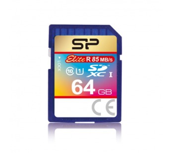 SDXC  64GB  Silicon Power Class 10 Elite UHS-I#2118963