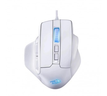 Мышь проводная игровая REDRAGON Bullseye белый,RGB,7кн,12400dpi (1/40)#2119001