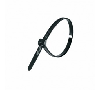 Хомут SMARTBUY нейлоновый 2,5х100, черный (100шт./уп.) (цена за упаковку-100 шт!!!) (1/500)#2119165