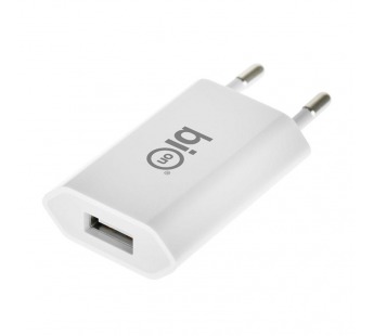 Сетевое Зарядное Устройство  Bion, USB-A, 5 Вт, белый [BXP-ADP-A-5W] (1/600)#2119769