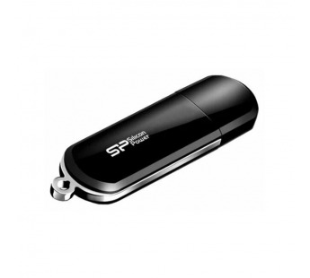 USB  64GB  Silicon Power  LuxMini 322 черный#2119130