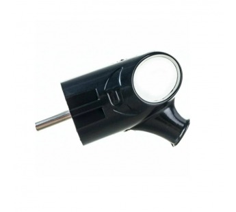 Вилка SMARTBUY с кольцом с заземлением черная 16А 250В (SBE-16-P03-b) (1/40/480)#2119114