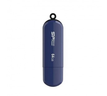 USB  64GB  Silicon Power  LuxMini 320  синий#2119086
